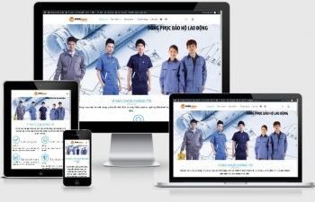 Mẫu website Giới thiệu công ty – Mẫu 05