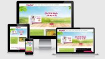Mẫu website Thực phẩm chức năng